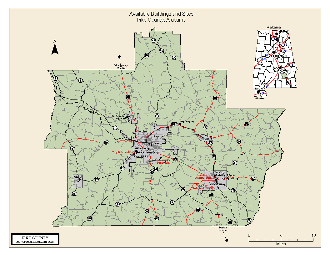 Maps of Pike County